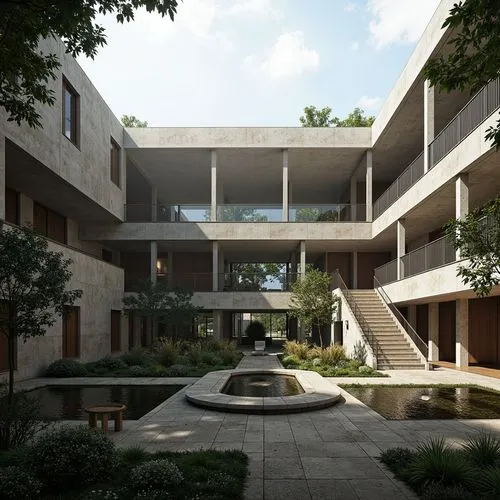 Schools Brutalism Style Architecture Design Ideas