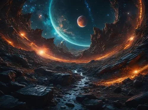 من مجرة اخرى ,另一個星球,space art,wormhole,wormholes,alien planet,deep space,black hole,Photography,General,Fantasy