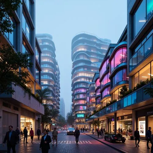Metabolism Style Distribution Center Architecture Design Ideas