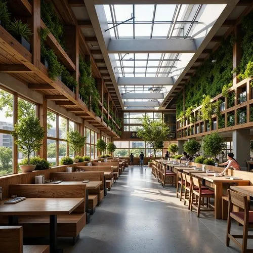Dining Hall Fusion Architecture Design Ideas