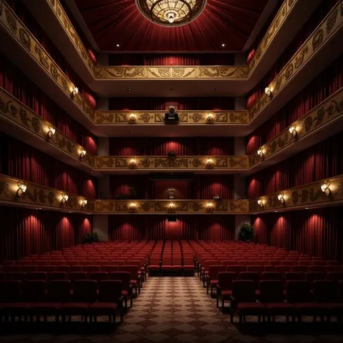 Bauhaus Style Theater Interior Design Ideas