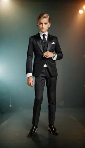 on a stage of music party,men's suit,suit actor,suit trousers,wedding suit,a black man on a suit,suit,james bond,formal guy,businessman,the suit,male model,navy suit,a wax dummy,dark suit,men clothes,