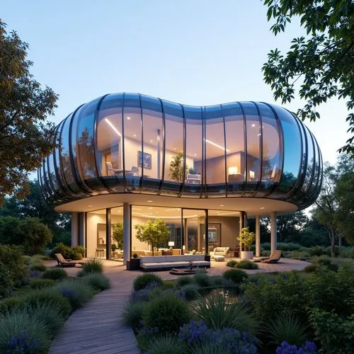 Housing Blobitecture Style Architecture Design Ideas