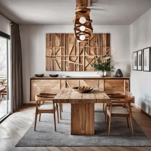 Rustic dining room with wooden elements,scandinavian style,danish furniture,kitchen design,kitchen table,dining table,modern kitchen,kitchen & dining room table,modern kitchen interior,dining room tab