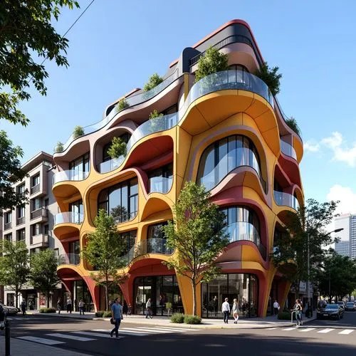 Postmodernism Style Building Design Ideas