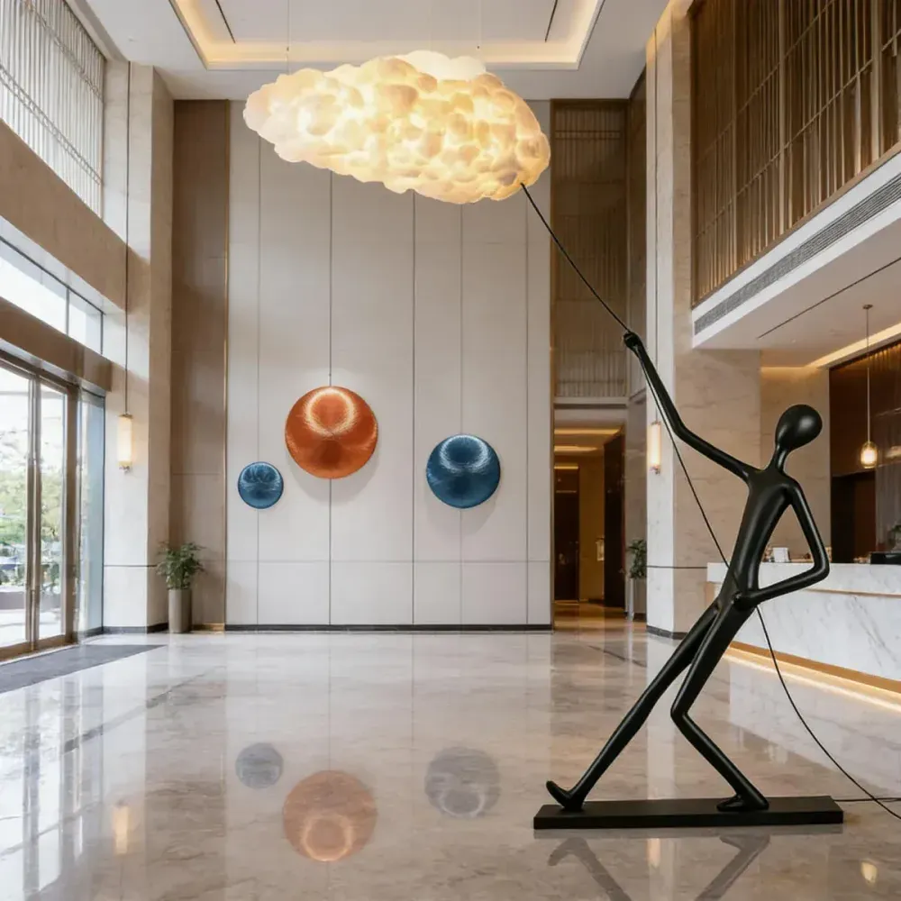Chasing Clouds Floor Lamp