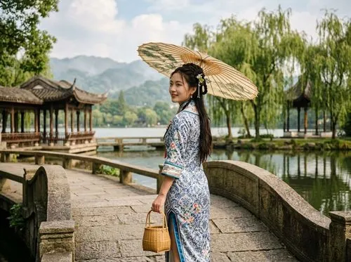 hang zhou 古风 girl ,cheongsam,kunqu,sanxia,oriental girl,asian woman,hanfu,vietnamese woman,tujia,xiaohong,yangmei,chuseok,wulin,qibao,xiaohui,yingjie,jiangyan,yangzi,kisaeng,xiaojie,jingqian
