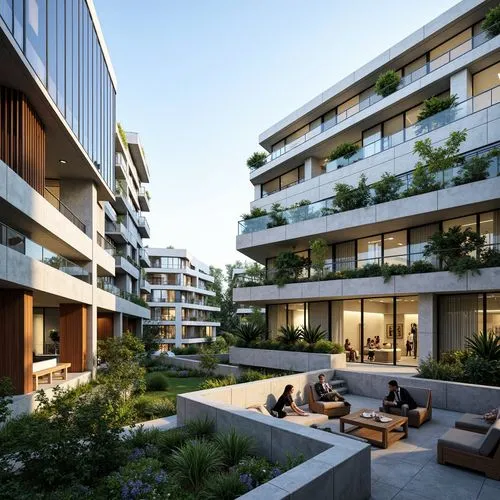 Bauhaus Style Office Buildings Design Ideas
