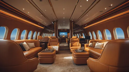 Private Jet Interior Design,business jet,corporate jet,aircraft cabin,private plane,charter train,gulfstream iii,railway carriage,train compartment,train car,charter,bombardier challenger 600,stretch 