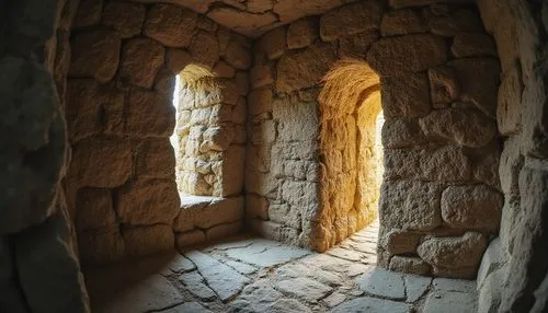 D&D dwarven runes carved into an ancient stone wall inside a closed room,an arched stone building with several windows,doorway,alcove,empty tomb,cellar,antechamber,stone oven,vaulted cellar,doorways,n