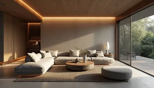3d render of a small lounge inside a luxurious interior of a modern minimalistic house, modern furniture, corona render, 3ds max, 3d model style, dramatic lighting, 4k,


,large modern living room are