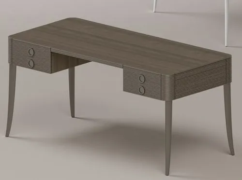 RENDERIZA ESTe escritorio,an empty desk with one drawer and the other half closed,folding table,wooden desk,writing desk,sideboard,danish furniture,small table,desks,wooden table,dressing table,coffee
