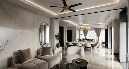 Simple yet stylish ope living and dining room,luxury home interior,rovere,fromental,contemporary decor,penthouses,interior decoration