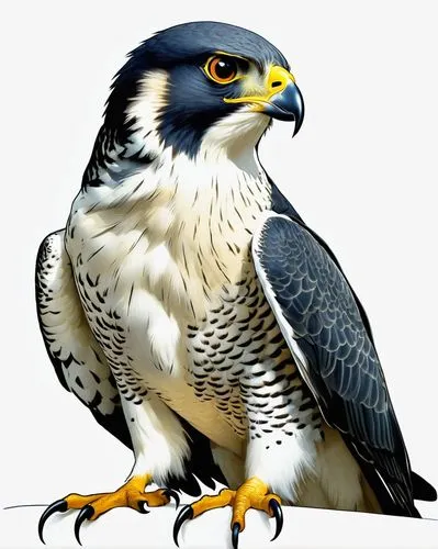 WHITE BACKGROUND,  CUTE BAROQUE peregrine falcon
,lanner falcon,peregrine falcon,falconiformes,aplomado falcon,saker falcon,new zealand falcon,northern goshawk,perico,falcon,galliformes,falco peregrin