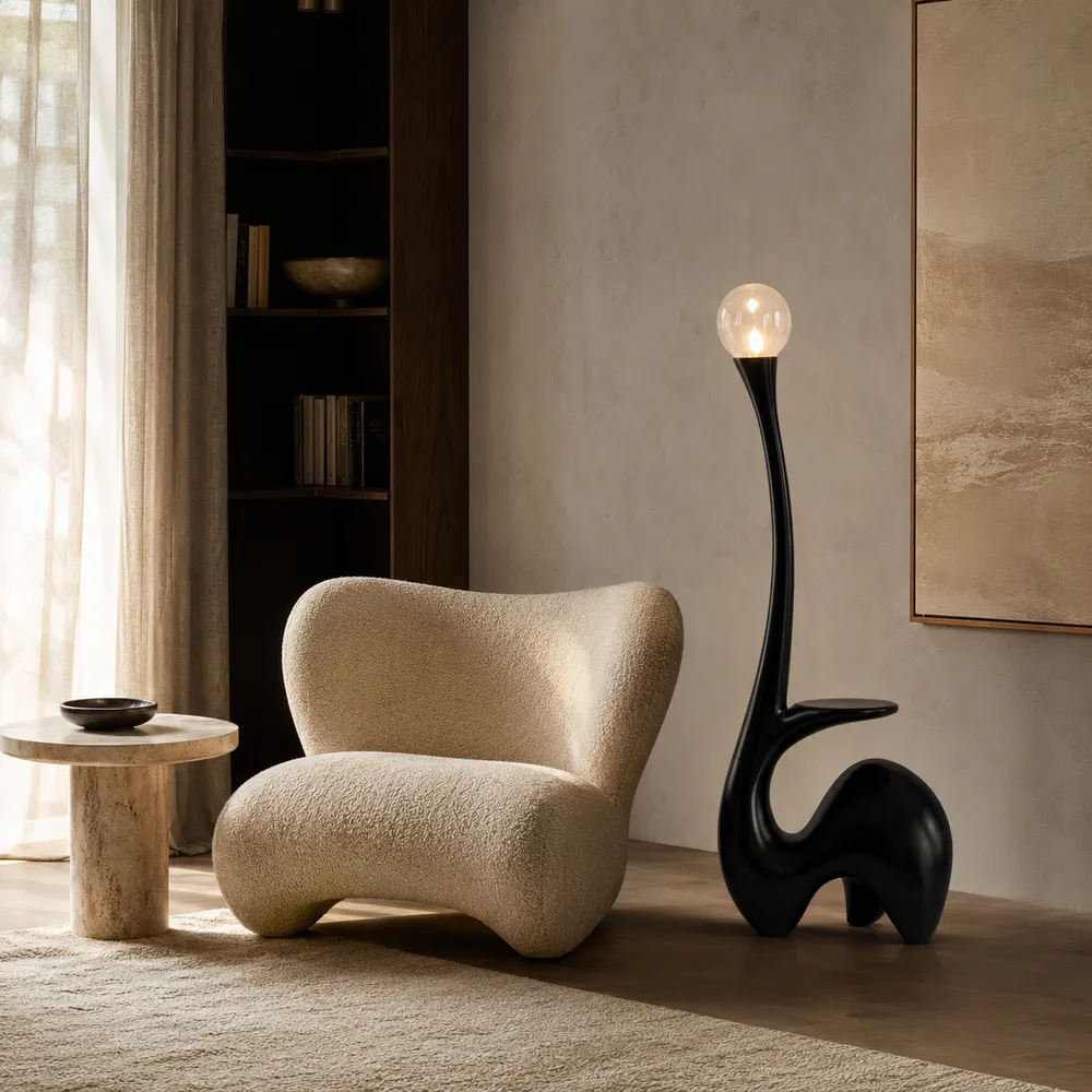 Elero Sculptural Floor Lamp