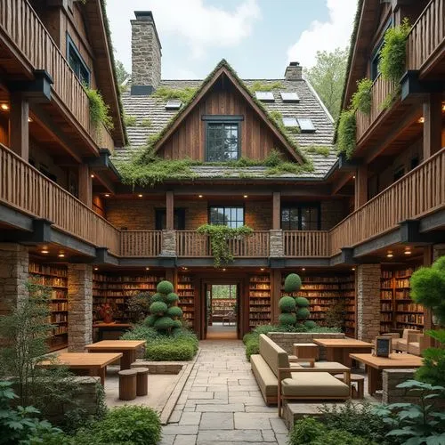 Library Vernacular Architecture Design Ideas