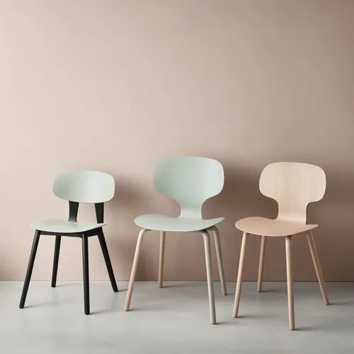 four chairs lined up next to each other in a room,danish furniture,stools,chair circle,new concept arms chair,chairs,table and chair,bar stools,chaises,seating furniture,tabletops,folding table,pink c