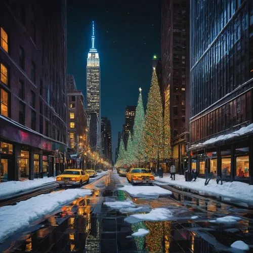 Mosaic Christmas in New York: Crystallized Kisses of Forgotten Time.
Beneath Manhattan’s shimmering garlands, two mosaic silhouettes brush against a once-lost love, whispered by the snow.
Vibrant tile