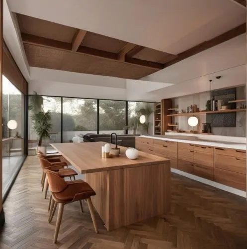 LARGE WHITE herringbone oak floor,modern kitchen interior,modern kitchen,kitchen design,kitchen interior,tile kitchen,modern minimalist kitchen,big kitchen,chefs kitchen,kitchen,interior modern design