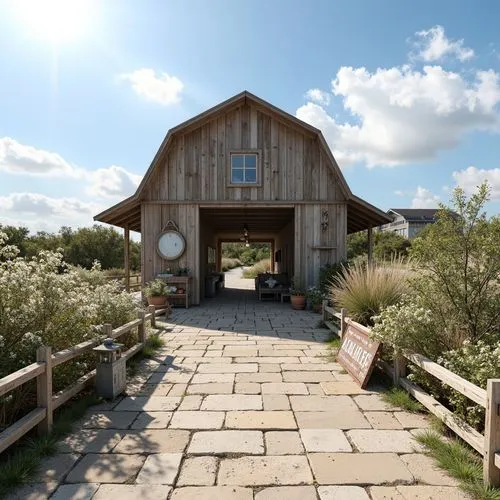Barn Romanticism Style Architecture Design Ideas