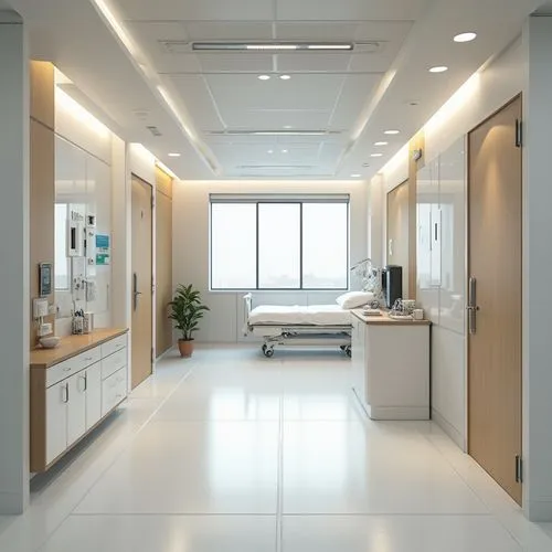 Hospital High-tech Style Architecture Design Ideas
