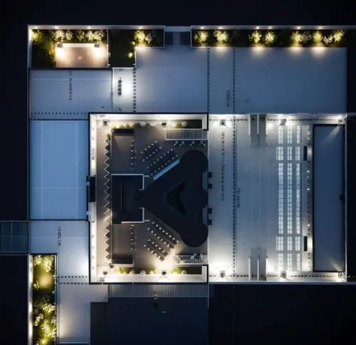 ultra realistic, high quality, theatre floor plan,a plan that includes an aerial view of theatre ,overhead view