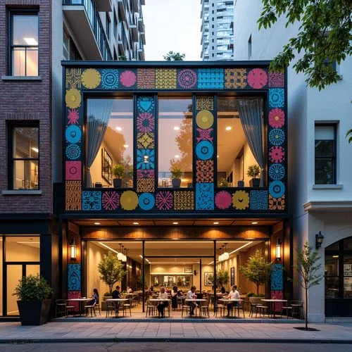 Eclecticism Style Residential Building Design Ideas