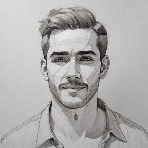 a handsome man