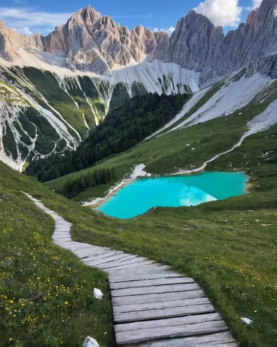 Hiking to Lago di Sorapiss,Best Day Hike in the Dolomites,dolomiti,alpine lake,the descent to the lake,glacier di verrà,südtirol,alpine crossing,dolomites,heaven lake,croda da lago,lago di limides,lag