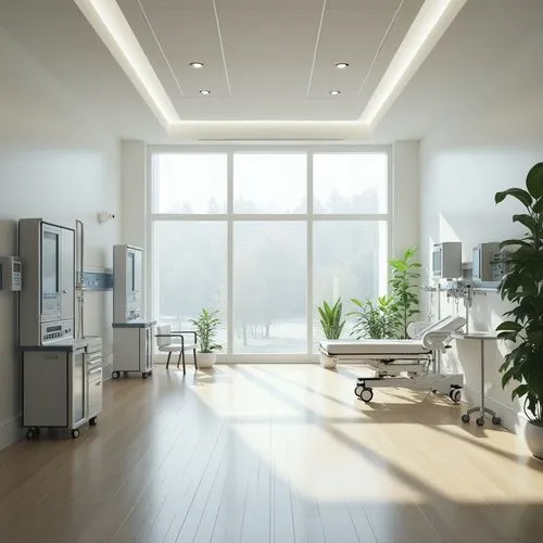 Bauhaus Style Hospital Architecture Design Ideas
