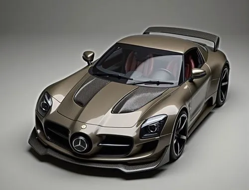 a brown mercedes sports car with a black stripe on the side,mercedes benz sls,mercedes sls,mercedescup,luxury sports car,luxury cars,american sportscar,hamann,sls,luxury car,mercedes benz slr,sportsca