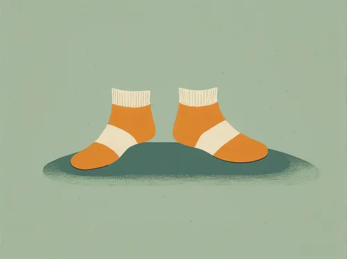 Write a funny and lighthearted story about friends trying to divvy up socks.,watercolour socks,watercolor socks,pair of socks,odd socks,different socks,baby socks,fun socks,socks,children's socks,spor