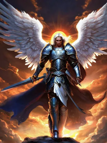 Warrior Angel Angel Wallpaper Angel Warrior Archangels,archangel,the archangel,guardian angel,uriel,angel,angelology,paladin,baroque angel,dove of peace,fire angel,helios,angels of the apocalypse,garu