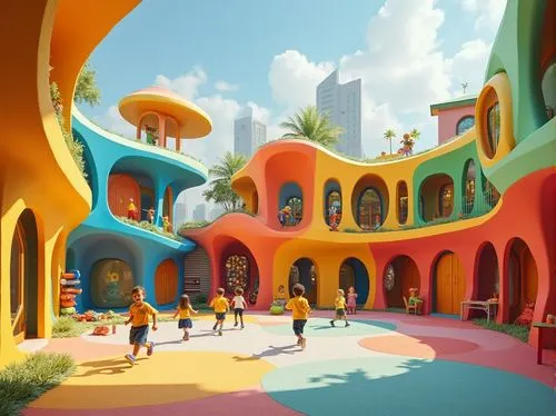Kindergarten Vernacular Architecture Design Ideas