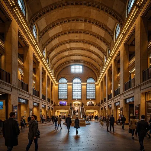 Metro Station Romanticism Style Architecture Design Ideas