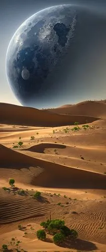 Huge state-of-the-art cinema set that meticulously reproduces the surface of the moon. Studio lights illuminate the entire area, casting long shadows across the “lunar” terrain.,desert planet,dune lan