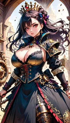 The ebony, queen, big breasts, Fat, warrior, -undress, clothes,  desert. battle,
horror,,nobukatsu,noblewoman,morag,sashurin,honmaru,kurumi,crow queen,empress,diaochan,sanzang,celtic queen,oriental pr
