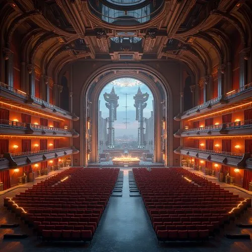 Auditorium Fusion Architecture Design Ideas