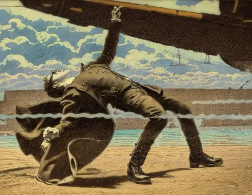 iwo jima,head stuck in the sand,glider pilot,parachutist,war correspondent,war monkey,world war 1,fighter pilot,wright brothers,admer dune,edsel ranger,unknown soldier,atomic age,crash landing,paratro