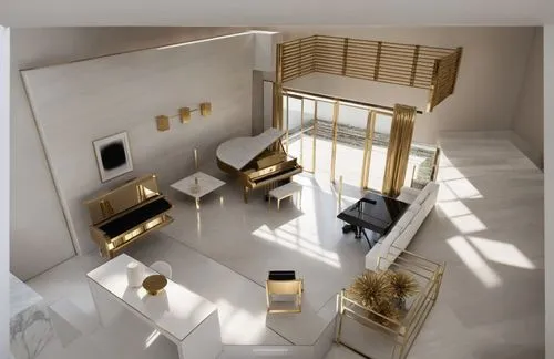 Piano,,the room is clean and ready to be used,luxury bathroom,gold stucco frame,luxury home interior,gold lacquer,interior modern design,mahdavi,Photography,General,Realistic