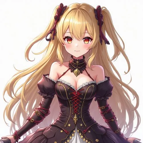 out lined alice in wonderland shazam kazam wam bam emoji face anime mona lisa lingerie inspired gothic colonial clothing armor outfit full body transparent clear background
,a girl dressed up in a dre