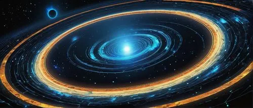 Galaxy map, futuristic, sci-fi, celestial bodies, stars, planets, asteroids, nebulae, black holes, wormholes, space stations, alien structures, glowing blue lines, 3D rendering, realistic, high-defini