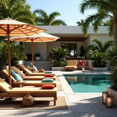 Modernism Style Swimming Pool Architecture Design Ideas
