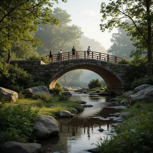 Organic Architecture Style Vehicular Bridge Design Ideas