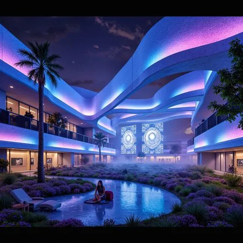 Cinema Metabolism Style Building Design Ideas