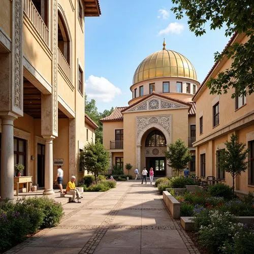 Campus Expressionism Style Building Design Ideas