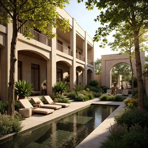 University Social Housing Style Building Design Ideas