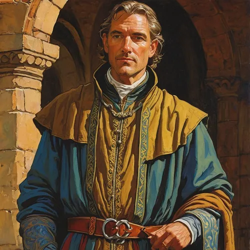 Make a middle-age man make him with medieval clothes,the abbot of olib,el capitan,east-european shepherd,htt pléthore,prejmer,melchior,pilgrim,merchant,physician,imperial coat,gabriel,tudor,the wander