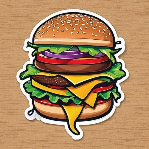 Cartoon Burger Pattern,burger pattern,burger emoticon,clipart sticker,burguer,burger,shallenburger,newburger,presburger,sticker,homburger,food icons,vector illustration,hamburger,big hamburger,whooper
