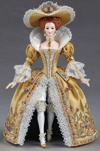  Action Figure， Full body,female doll,doll figure,elizabethan,collectible doll,meissen,designer dolls,noblewoman,figurine,elizabeth i,painter doll,doll figures,cloth doll,miniature figure,duchesse,fas